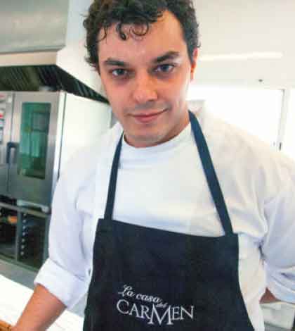 Roberto Terradillos, cocinero